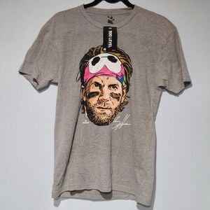 NEW‎ 500 LEVEL Bryce Harper Graphic T Shirt Men's Size S Grey Short Sleeve